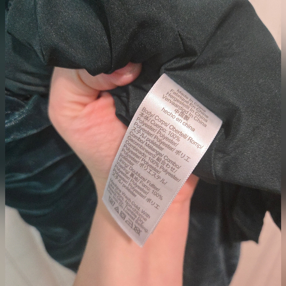 J Crew Velvet Mini Dress - Picture 2 of 8
